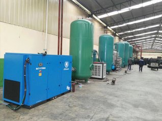冠县通用储气罐-赛轮金宇轮胎使用现场